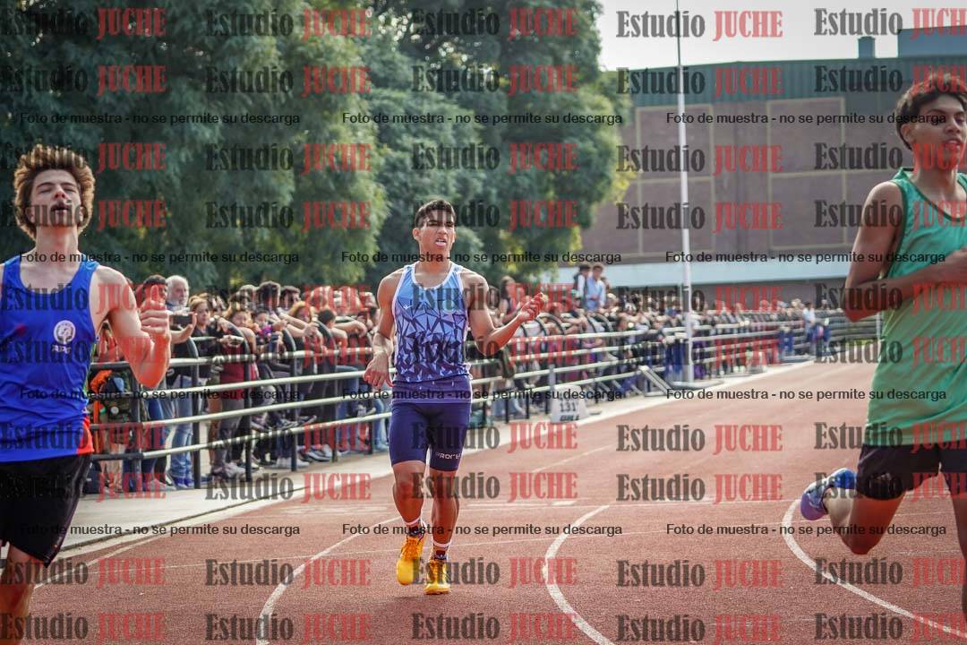 Fotos de los 200 m llanos de varones