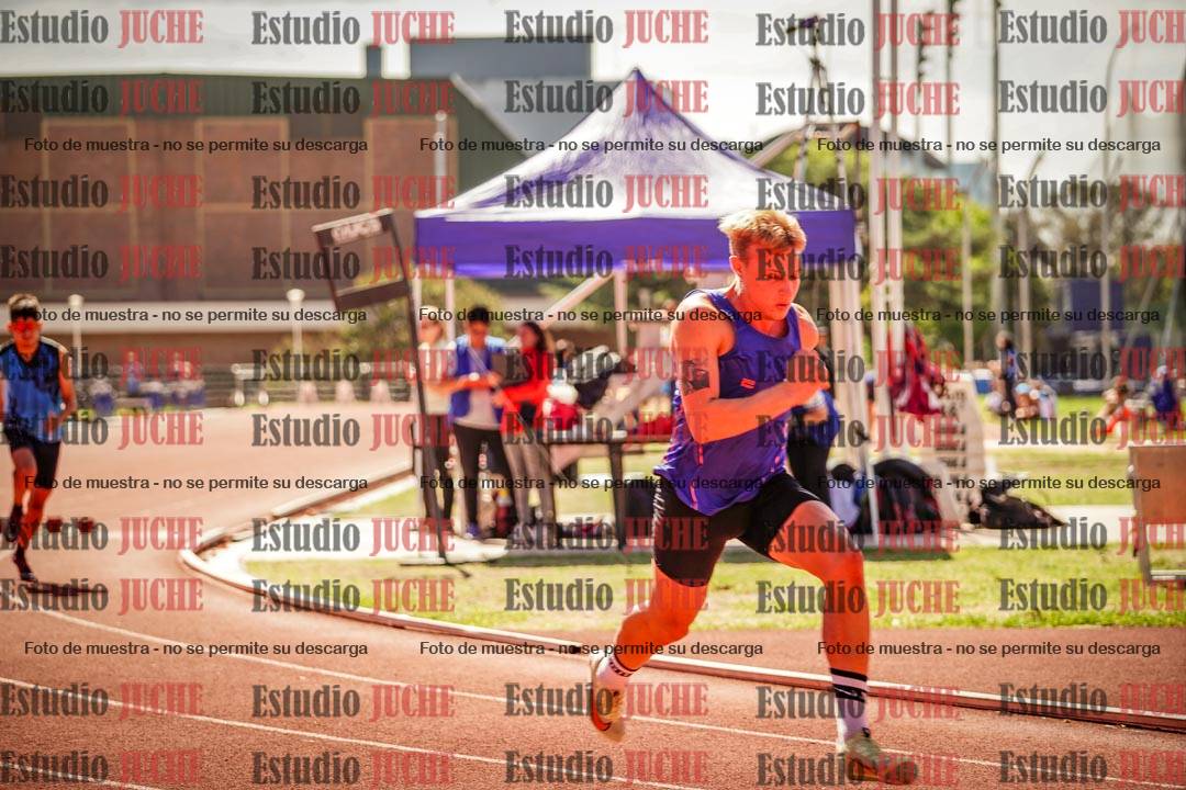 Fotos de los 400 m llanos de varones