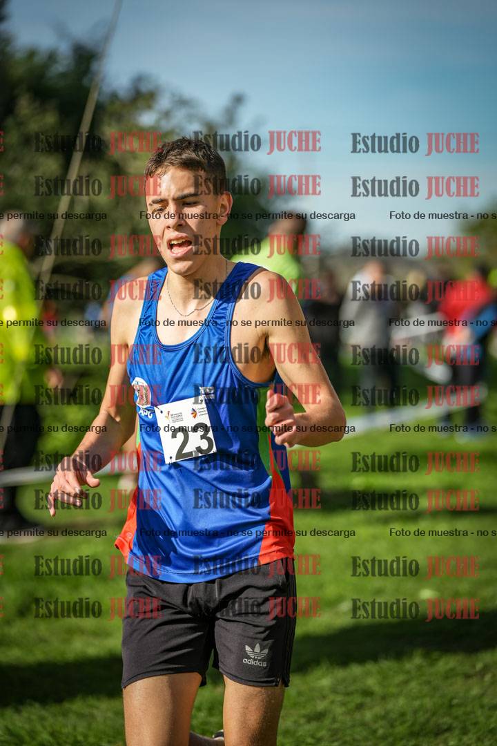 Fotos de la llegada del cross de 3000 m