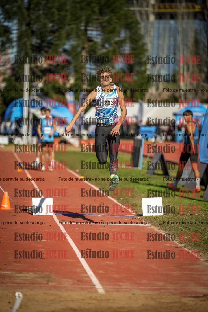 Fotos del salto triple de varones
