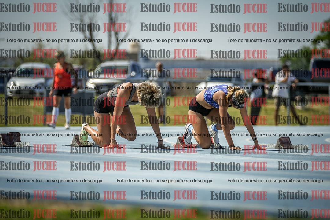 Fotos de los 100 m llanos de mujeres