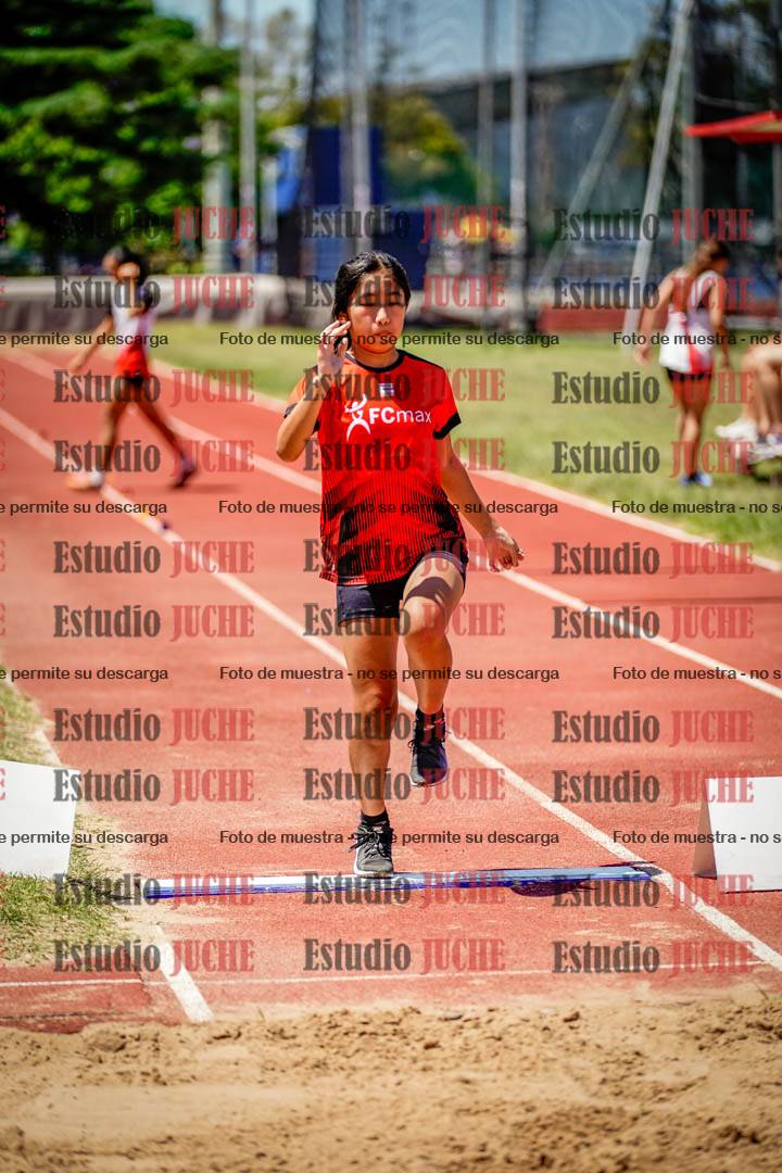 Fotos del salto en largo de mujeres - U14