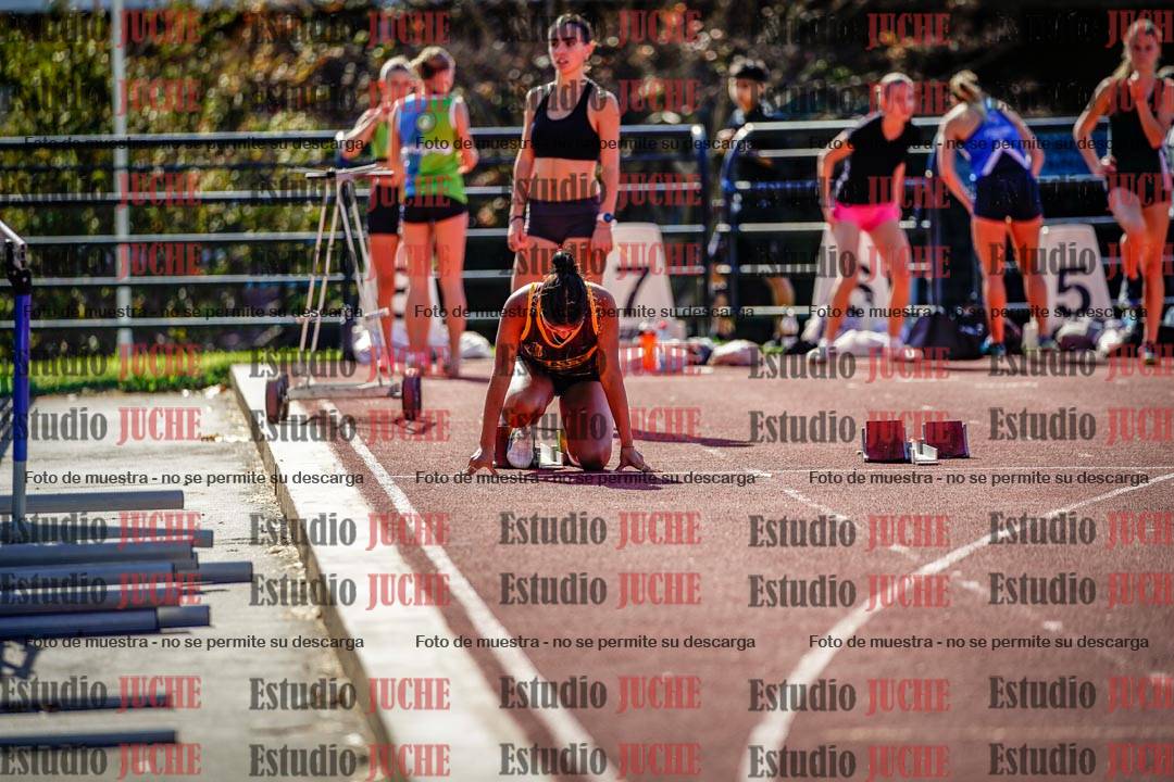 Fotos de los 100 m llanos de mujeres