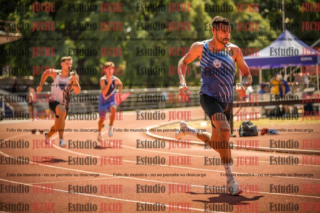 Fotos de los 400 m con vallas de varones