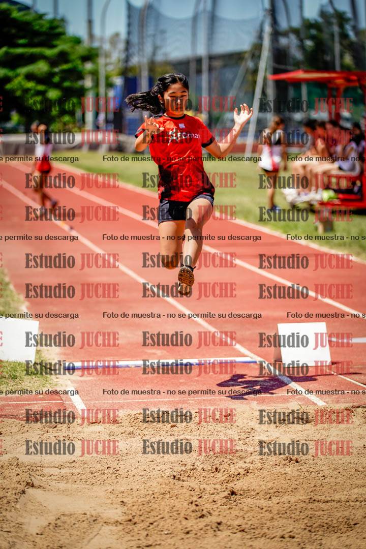 Fotos del salto en largo de mujeres - U14