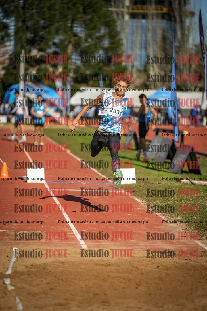 Fotos del salto triple de varones