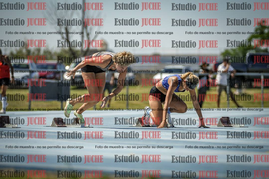 Fotos de los 100 m llanos de mujeres