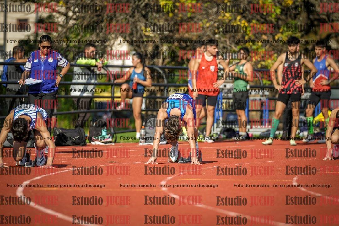 Fotos de los 200 m llanos de varones