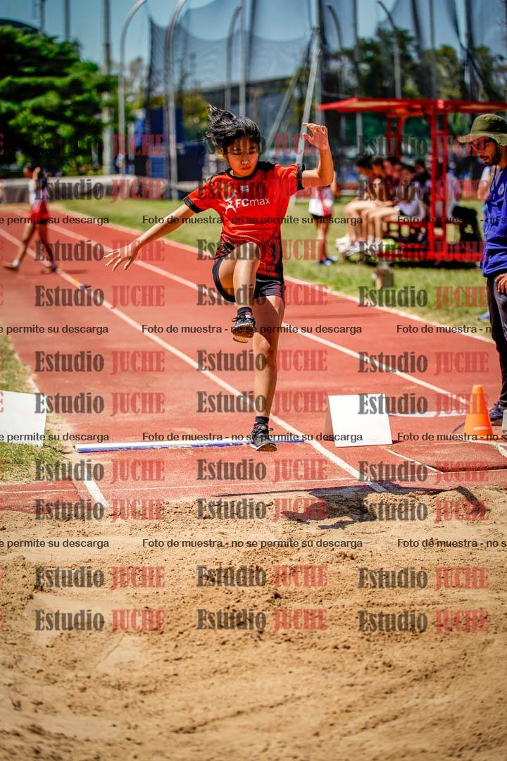 Fotos del salto en largo de mujeres - U14