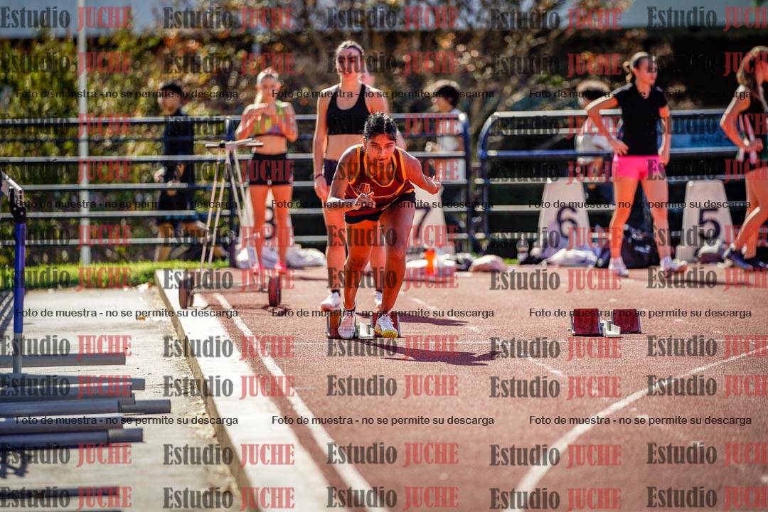 Fotos de los 100 m llanos de mujeres
