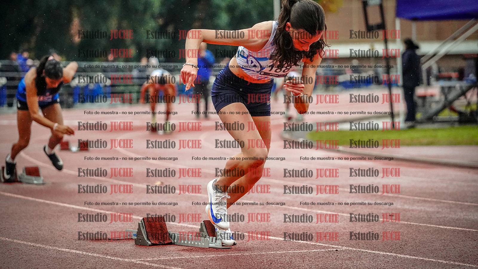 Fotos de los 400 m de mujeres