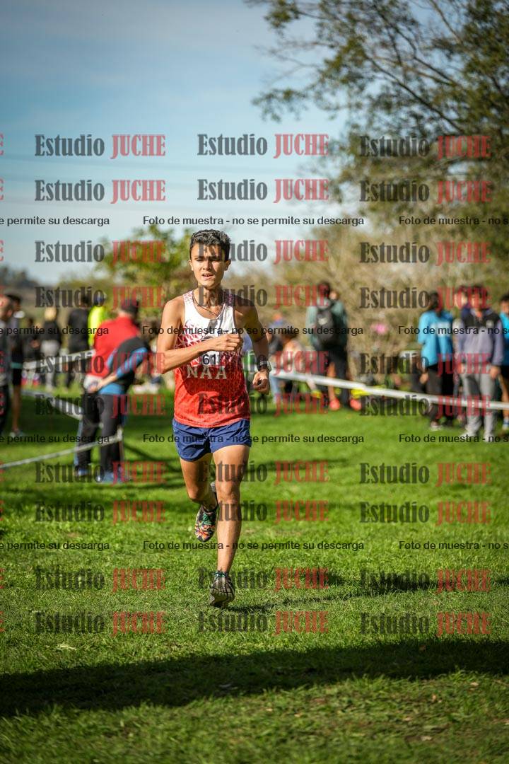 Fotos de la llegada del cross de 3000 m