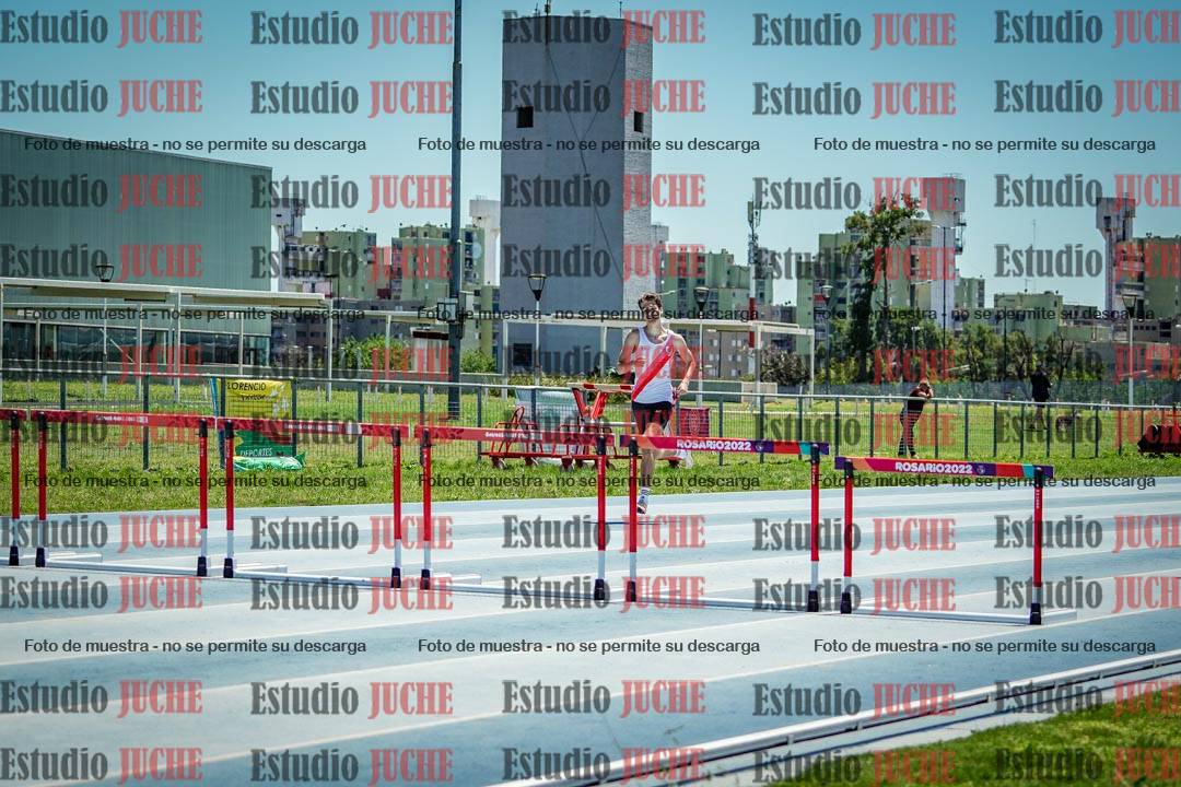 Fotos de los 400 m con vallas de varones