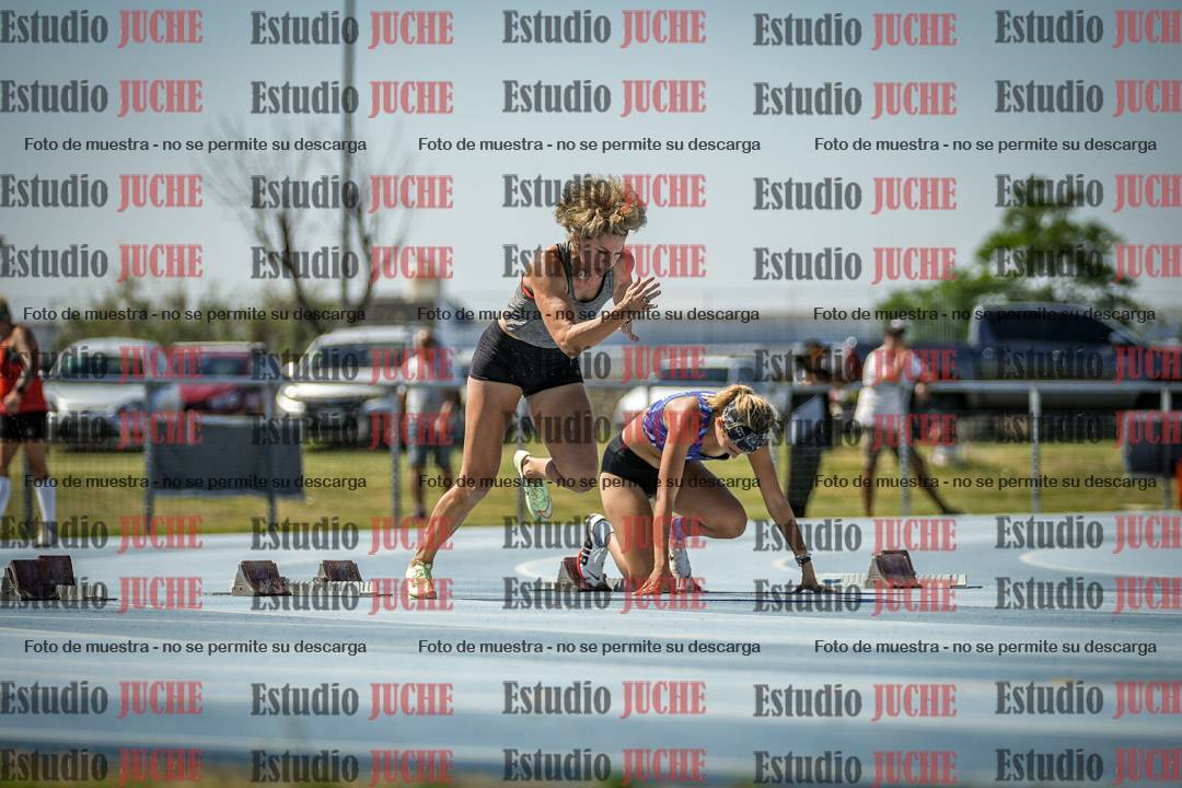 Fotos de los 100 m llanos de mujeres