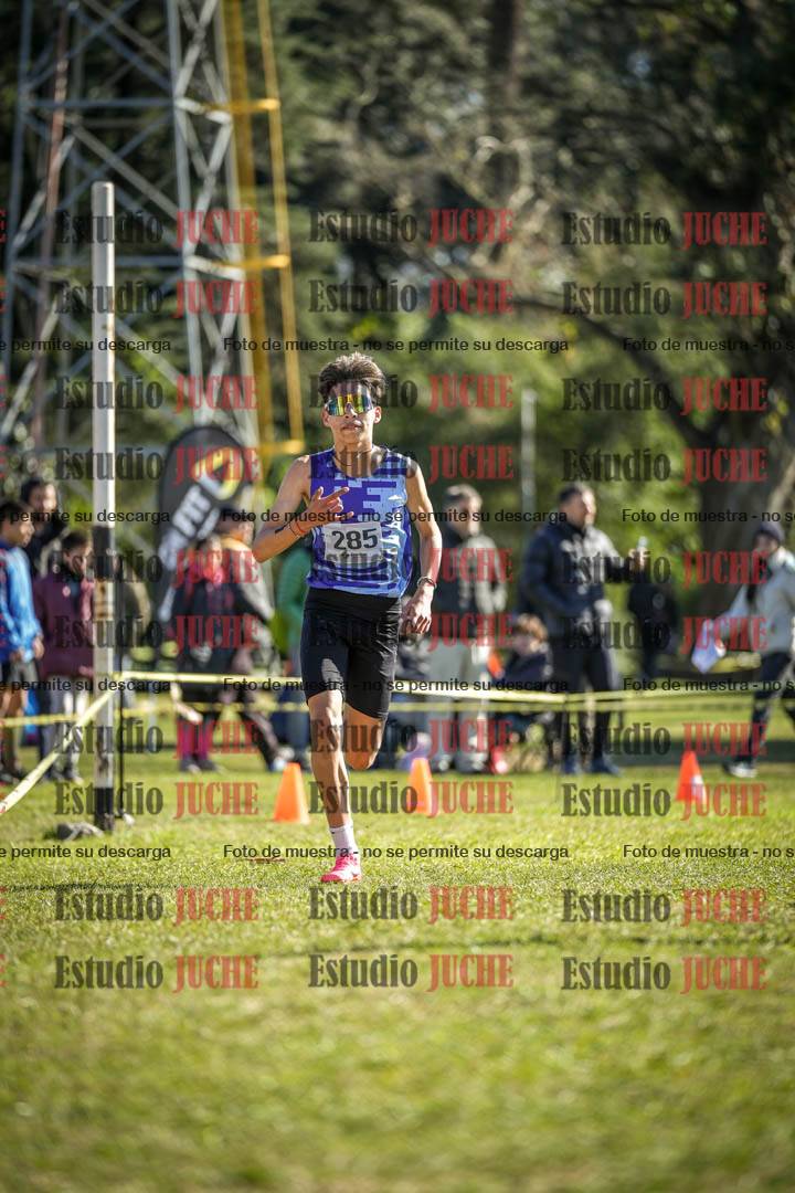 Fotos de la llegada del cross de 3000 m