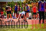Fotos de los 100 m llanos de varones