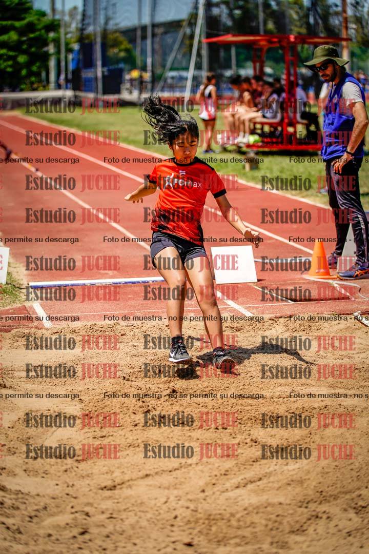 Fotos del salto en largo de mujeres - U14