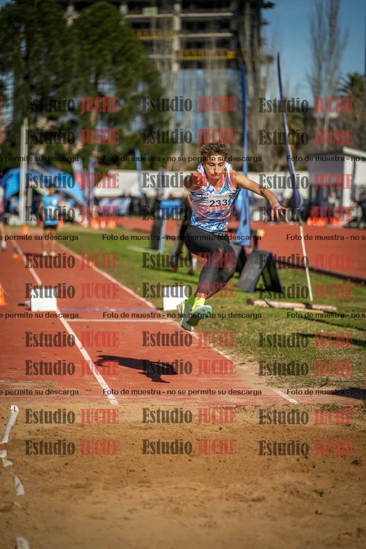 Fotos del salto triple de varones