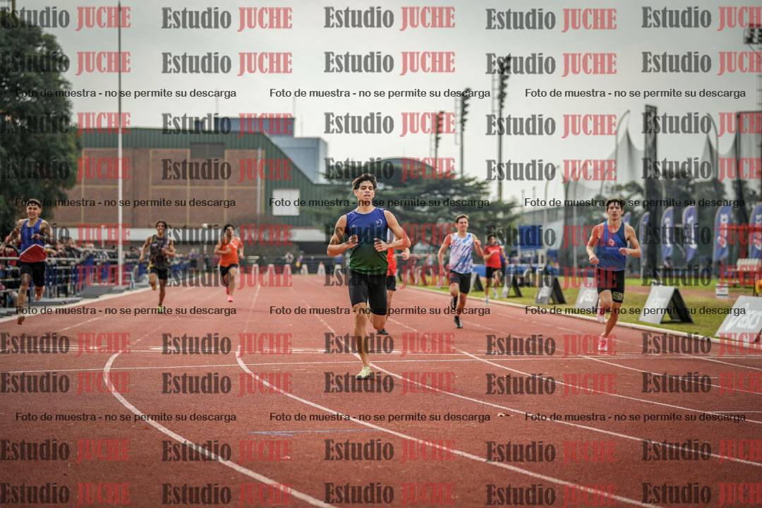 Fotos de los 400 m llanos de varones