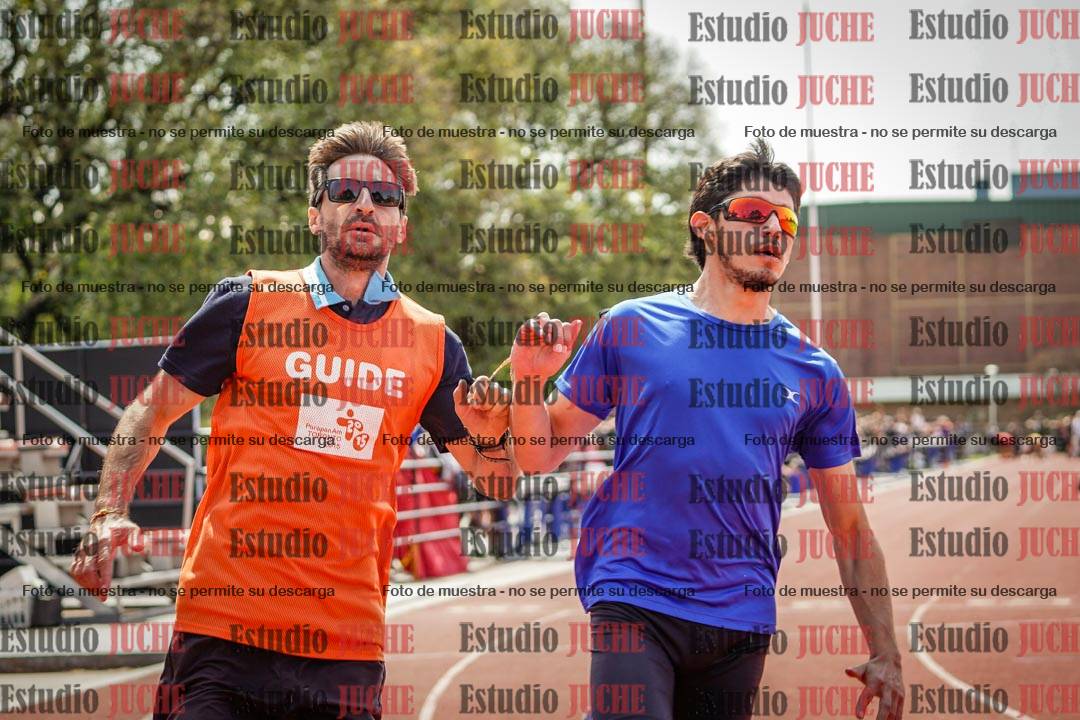 Fotos de los 100 m de varones