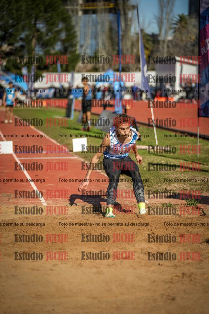 Fotos del salto triple de varones