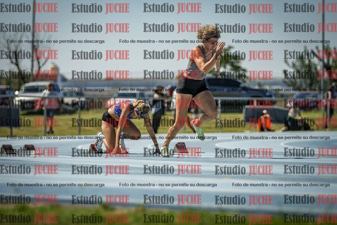 Fotos de los 100 m llanos de mujeres