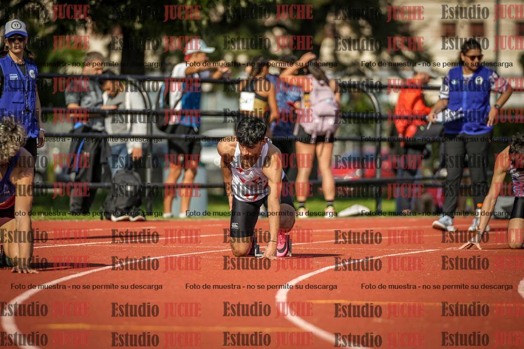 Fotos de los 200 m llanos de varones