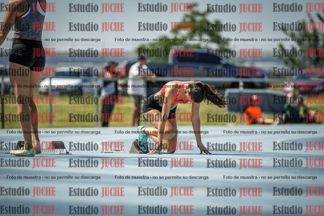 Fotos de los 100 m llanos de mujeres