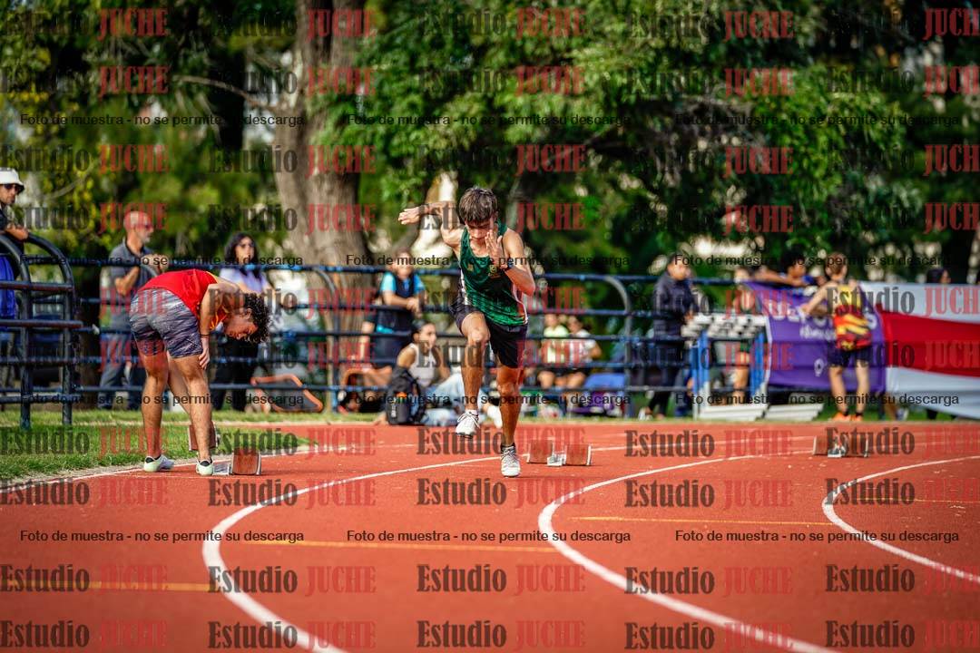 Fotos de los 200 m llanos de varones