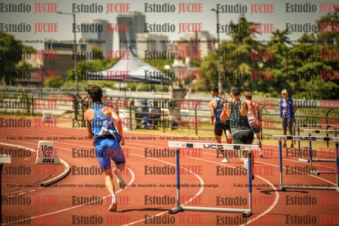 Fotos de los 400 m con vallas de varones