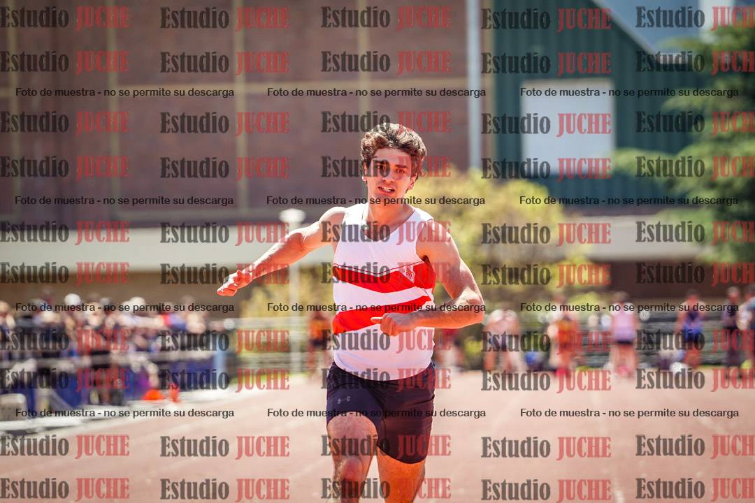 Fotos de los 100 m llanos de varones