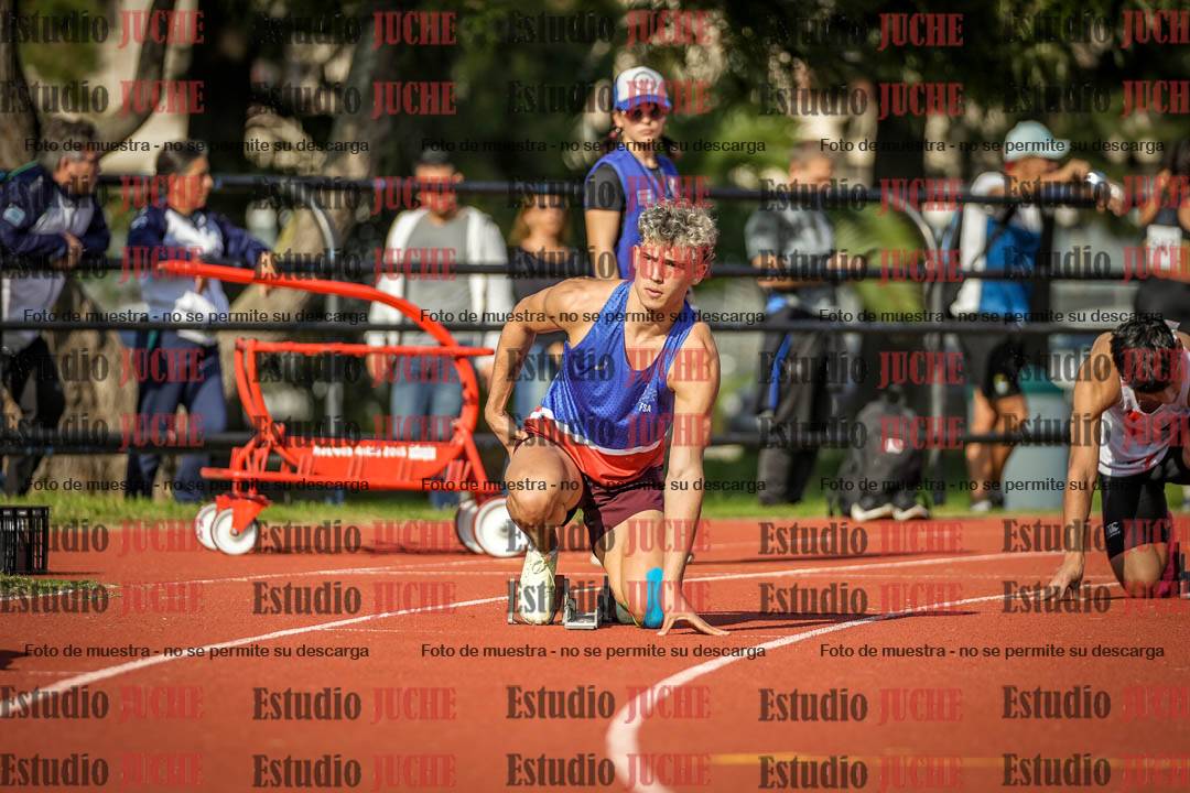 Fotos de los 200 m llanos de varones