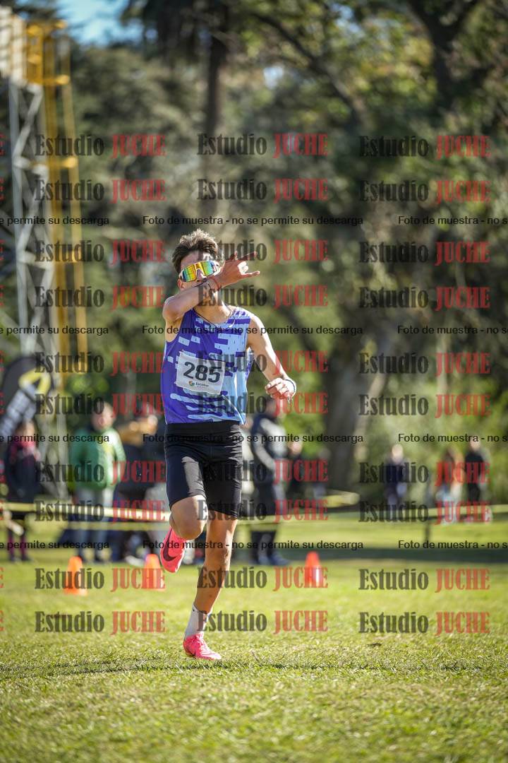 Fotos de la llegada del cross de 3000 m