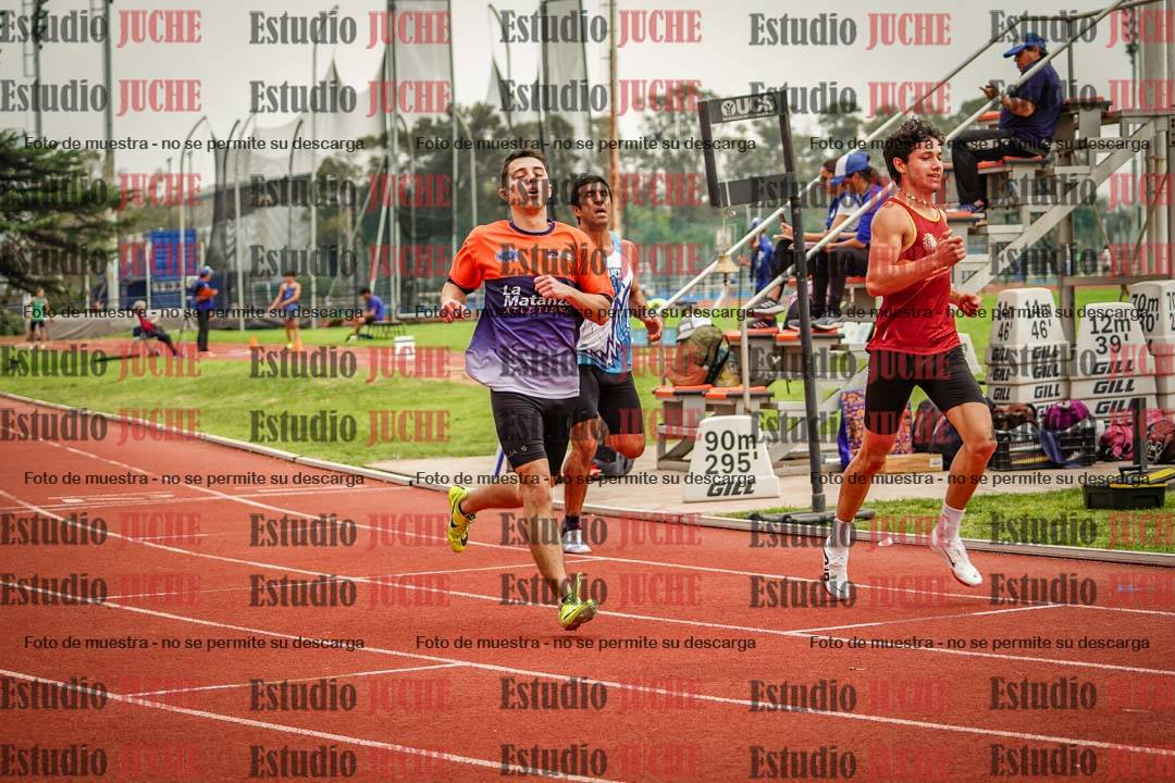 Fotos de los 200 m de varones