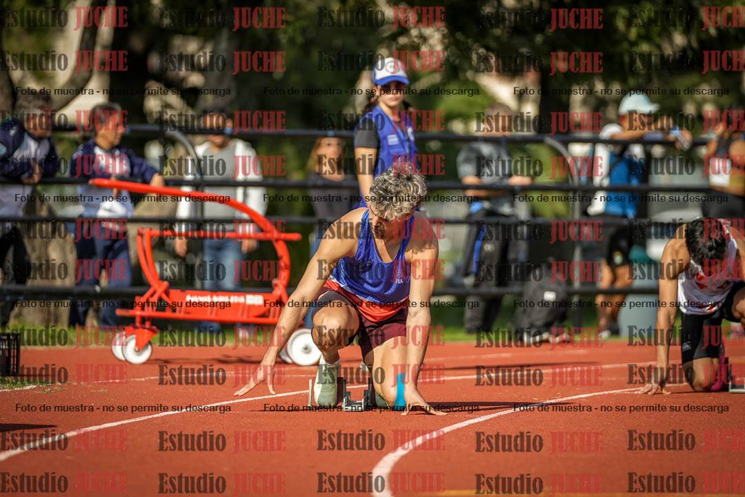 Fotos de los 200 m llanos de varones