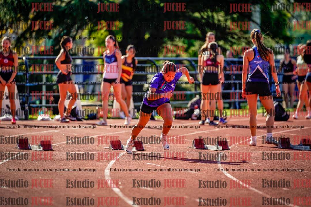 Fotos de los 100 m llanos de mujeres