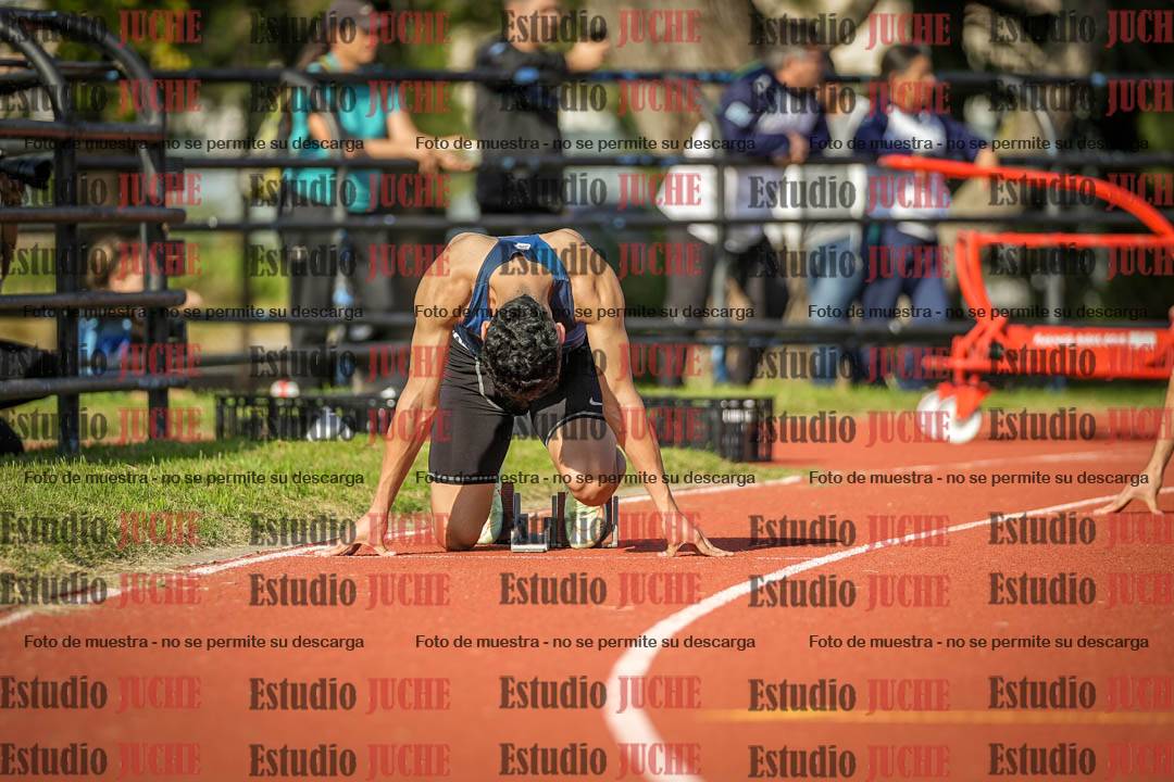 Fotos de los 200 m llanos de varones