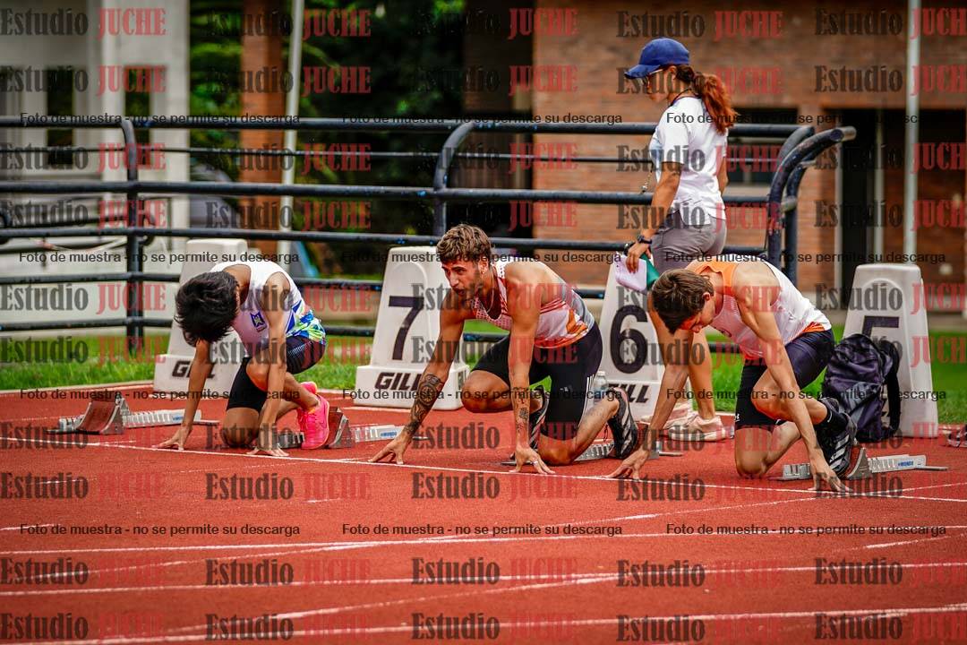 Fotos de los 110 m con vallas de varones