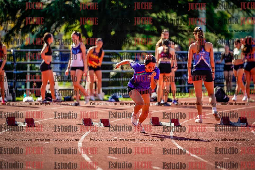 Fotos de los 100 m llanos de mujeres
