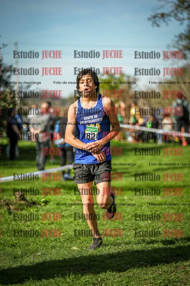 Fotos de la llegada del cross de 3000 m
