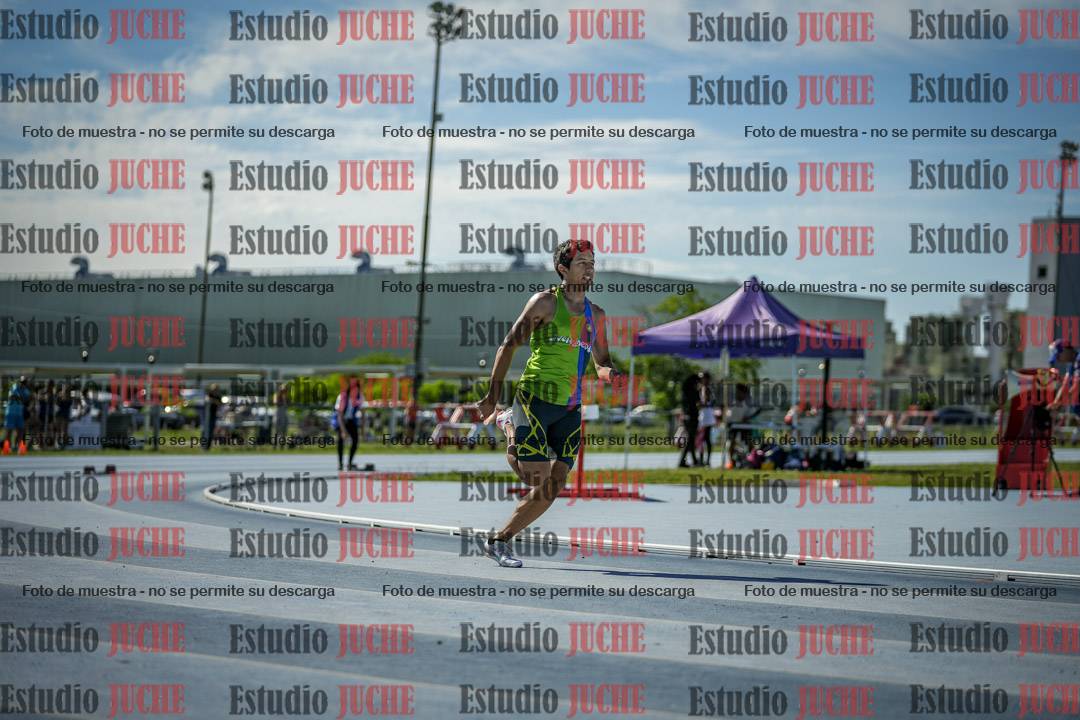 Fotos de los 400 m llanos de varones