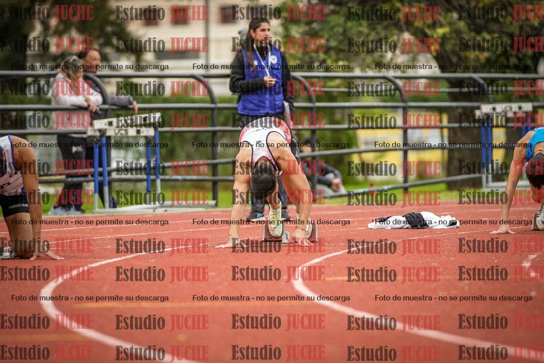 Fotos de los 200 m llanos de varones