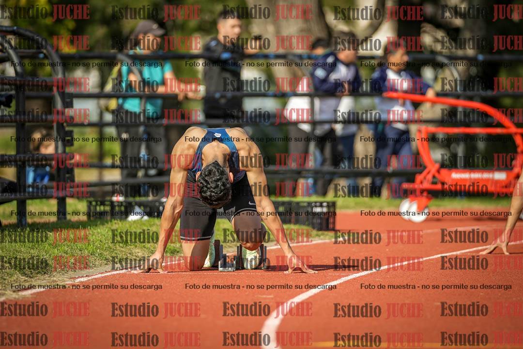 Fotos de los 200 m llanos de varones