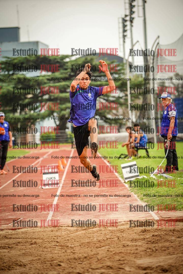 Fotos del salto triple de varones