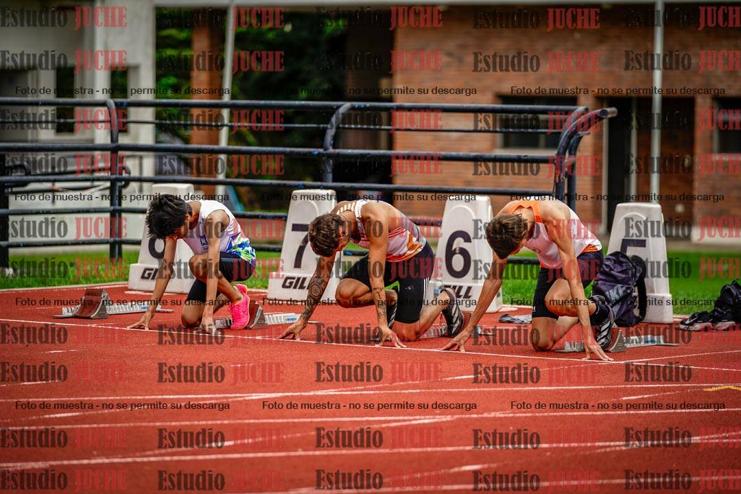 Fotos de los 110 m con vallas de varones