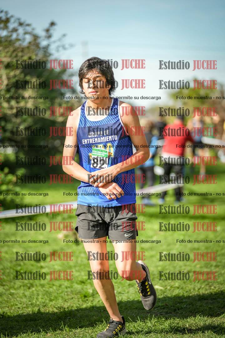 Fotos de la llegada del cross de 3000 m
