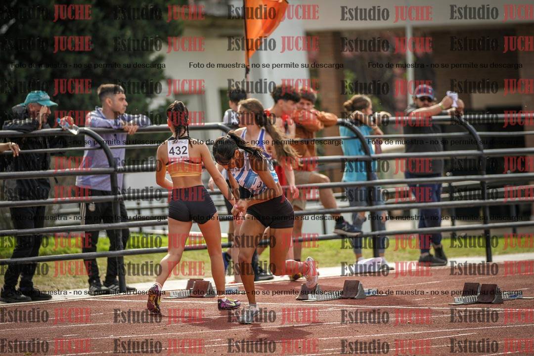 Fotos de los 100 m llanos de mujeres