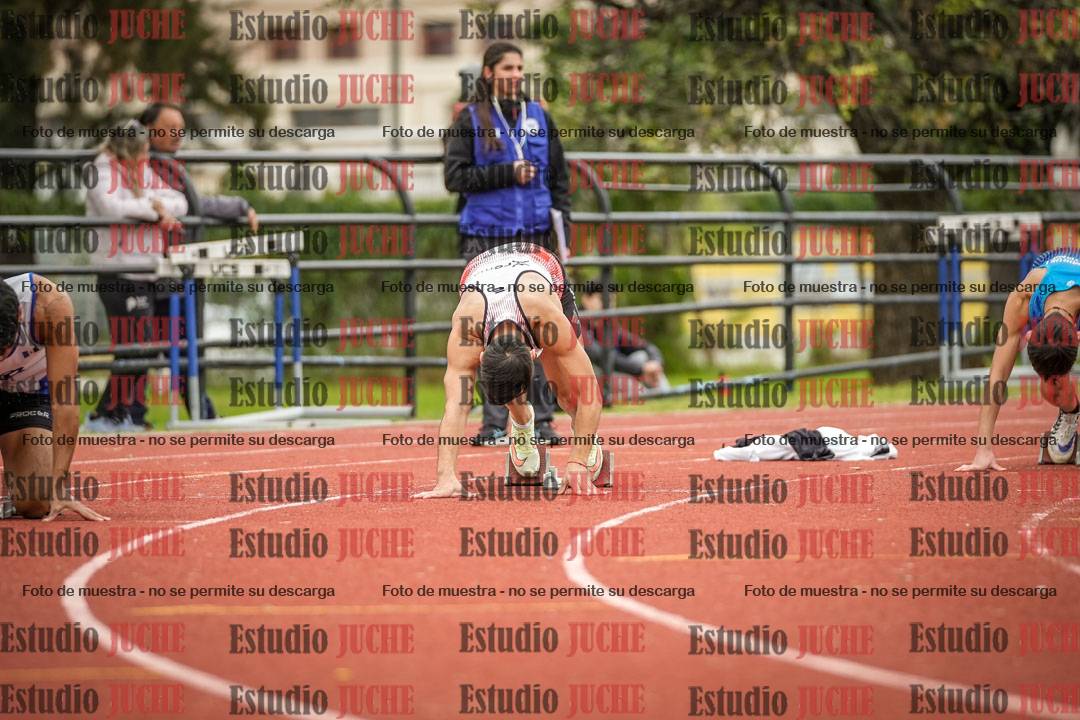 Fotos de los 200 m llanos de varones