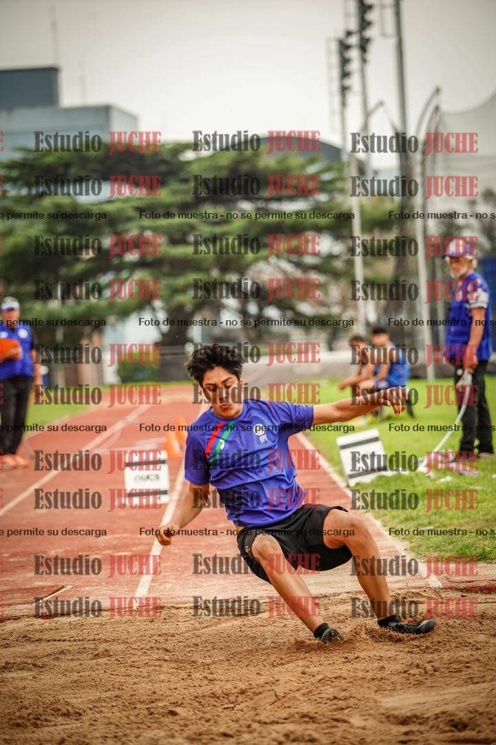 Fotos del salto triple de varones
