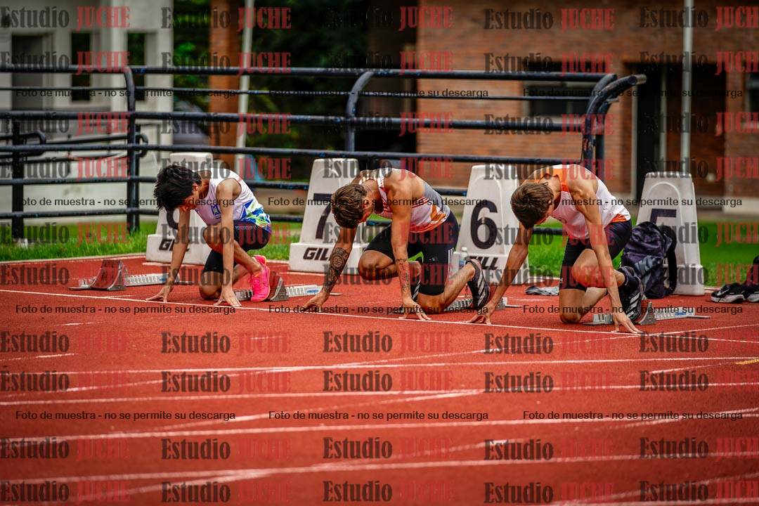 Fotos de los 110 m con vallas de varones